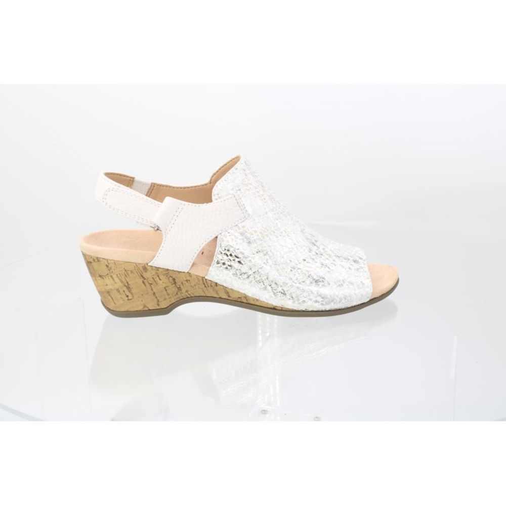 Vionic Womens Paradise Tatiana Silver Slingbacks Size 7.5 Medium (B, M)